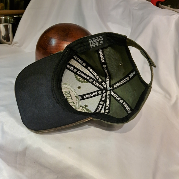 Green Camouflage London Cap - Picture 4 of 4